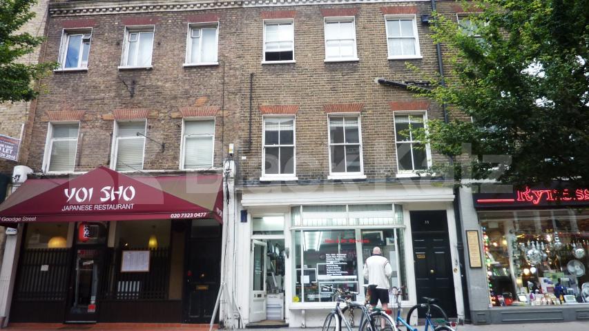 			NEW INSTRUCTION!, 3 Bedroom, 1 bath, 1 reception Flat			 Goodge Street, TOTTENHAM CRT. ROAD